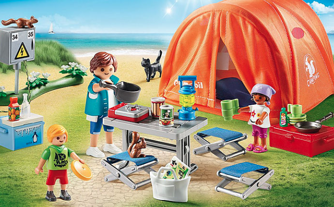 Playmobil Family Fun - Familien-Camping